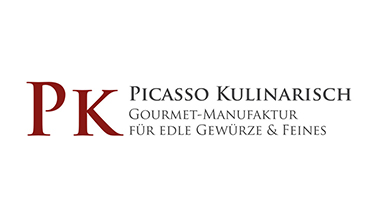 PK Picasso Kulinarisch Gourmet-Manufaktur für edle Gewürze und Feines Logo